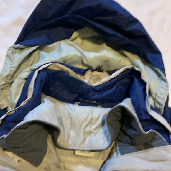 COLUMBIA XCO INTERCHANGE coat 2 layers very warm with a hood size XXL BLUE GRAY - Picture 4 of 12